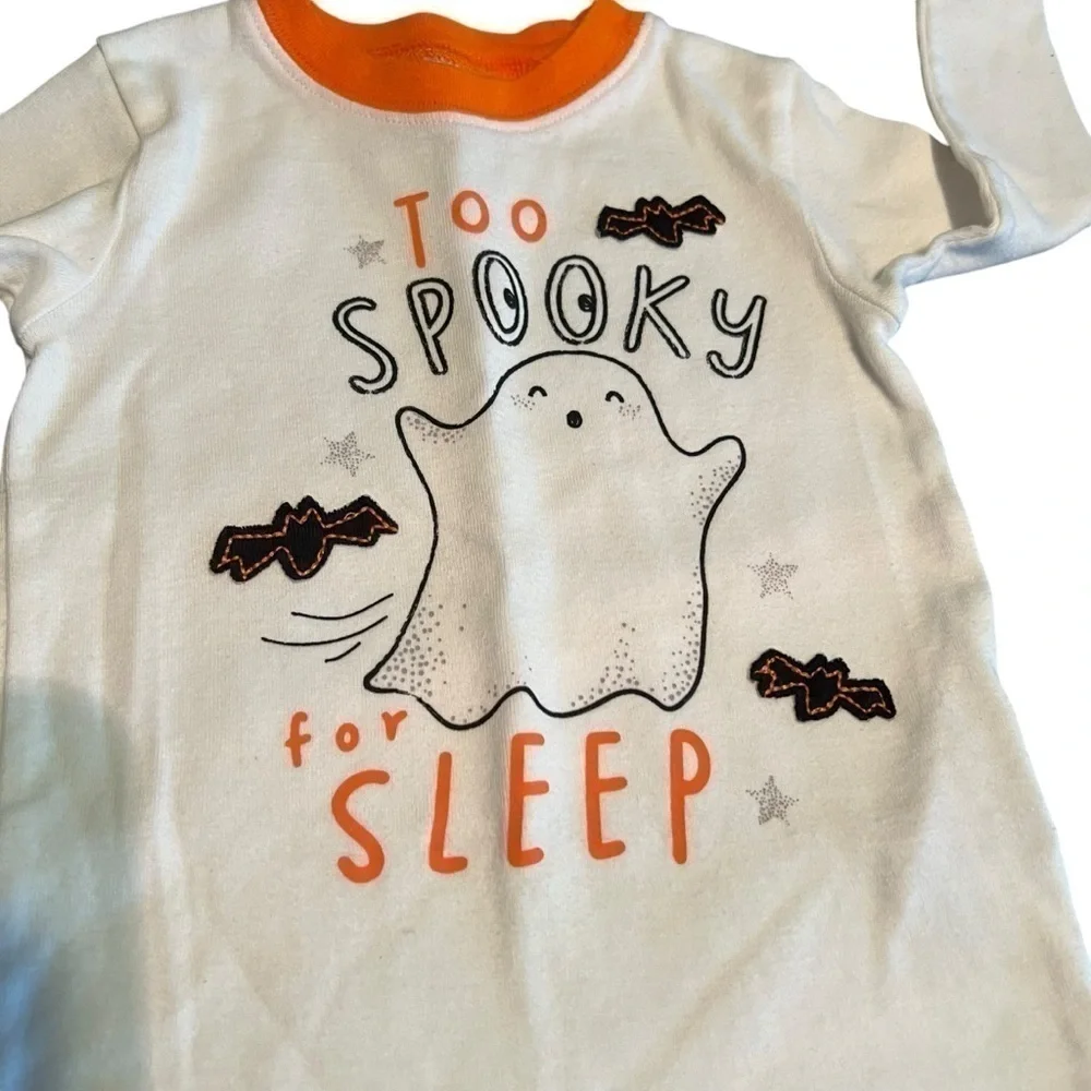 Carters Halloween Spooky Ghost Sleep Shirt 18 months
